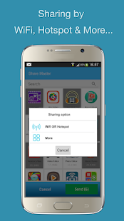 Share Master Apps Transfer APK Capture d'écran
