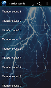 Imágen 3 Sonidos de trueno android