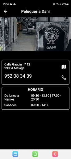 Dani Peluquería Screen 2
