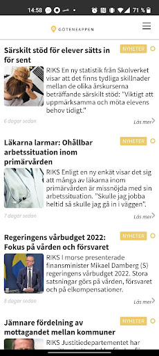 GöteneAppen Screen 3