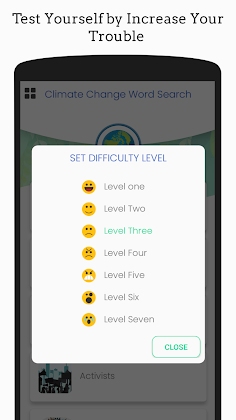 Climate Change Word Search (Pu - Screenshot 4