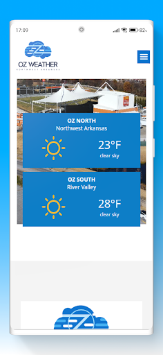Android application OZ Weather screenshort