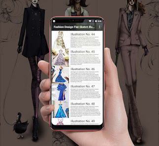 Screenshot 8 Dibujo plano de diseño de moda android