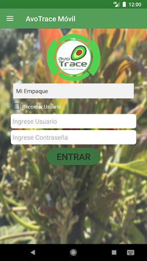 Android application AvoTrace Móvil screenshort