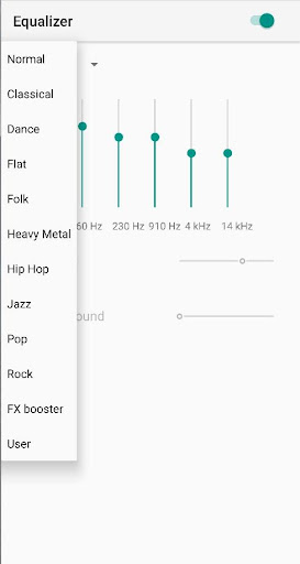 Priority MP3 music player Screen 3