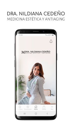 Android application Dra. Nildiana Cedeño screenshort