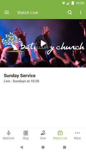 Bethany Church of Weddington Screen 2
