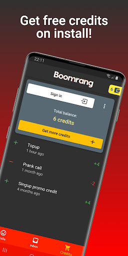 Boomrang - Prank Calls Screen 3