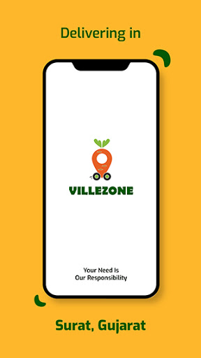 Android application Villezone Online Grocery Shop screenshort