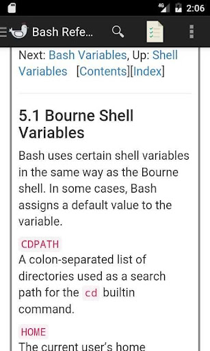Linux Bash Reference Manual Screen 2