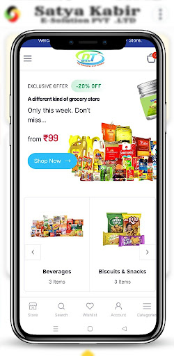Android application DT Mart screenshort