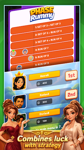 Phase Rummy: Family Card Game screenshot 4 of 6