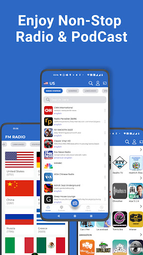 Android application FM Radio: AM, FM, Local Radio screenshort