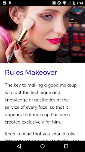 Professional Makeup Course Screen 3