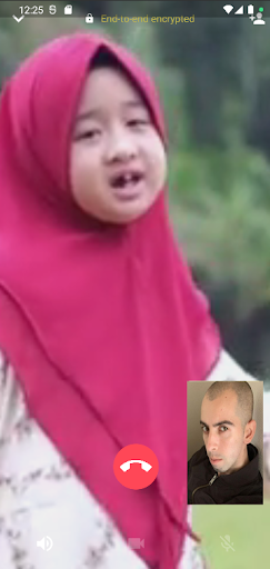 Android application Fake Call Video 3 Nahla screenshort