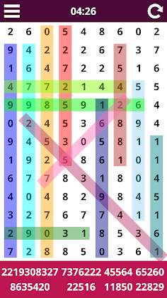 Number Search Puzzles - Screenshot 4