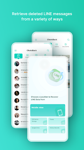 Android application ChatsBack See Deleted Messages screenshort