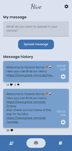 Hive Screen 2