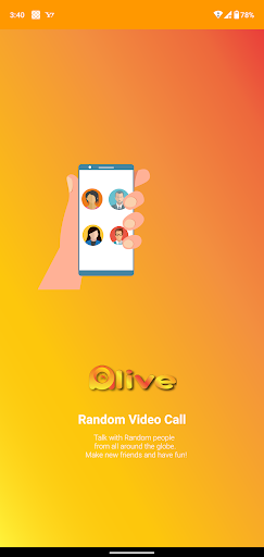 Alive - Live Stream Video Chat Screen 2