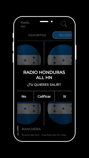 Android application Radio Honduras All Hn screenshort