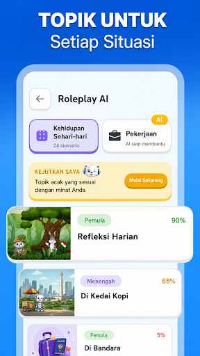 Lurnia: Belajar Bahasa AI screenshot 6