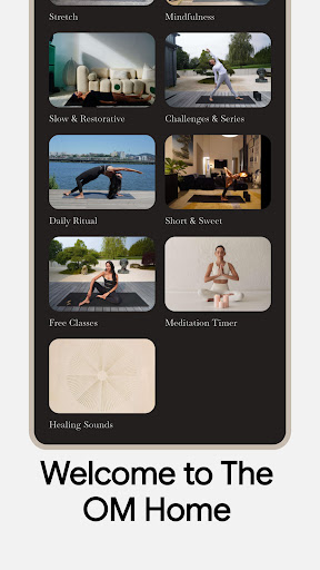 The Om Home Yoga ekran görüntüsü