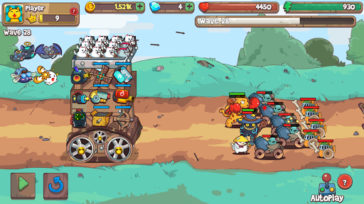 CatnRobot Idle TD: Battle Cat - Strategy - games