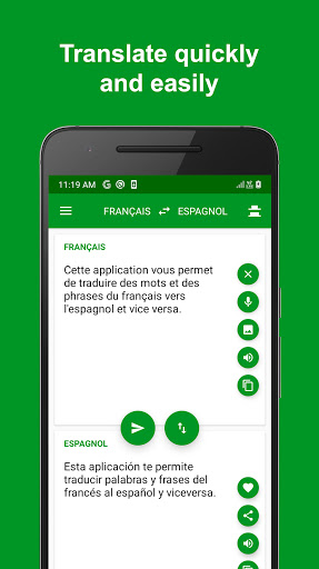 French - Spanish Translator Screenshot 1 - AppWisp.com