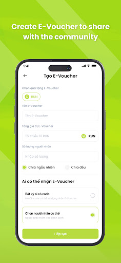 Android application RunTogether - Be Healthy screenshort