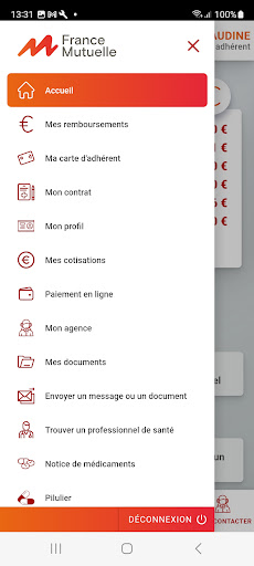 France Mutuelle Screen 3