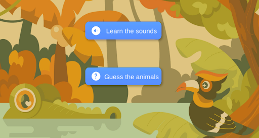Android application Sounds of the Animals screenshort