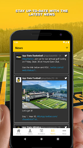 App State Athletics App Screenshot 4 - AppWisp.com