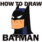 How To Draw Batman icon