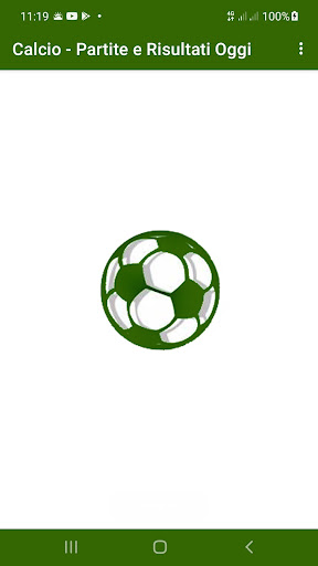 Android application Calcio Risultati screenshort