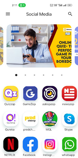 Android application All Social Media Apps Network screenshort