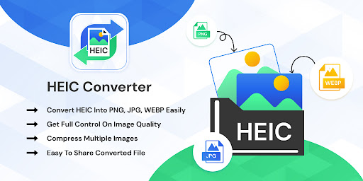 Android application HEIC to Image Converter Viewer screenshort