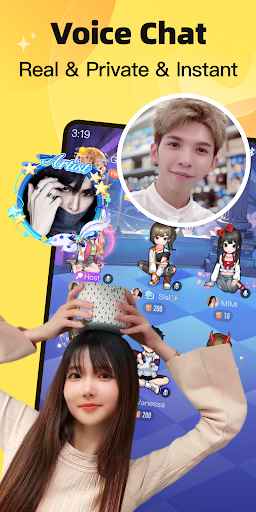 Android application MIYA-Meet you. Meet good voice screenshort