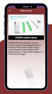 UOKIER wireless camera Guide