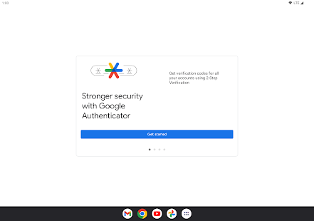 Google Authenticator Capture d'écran