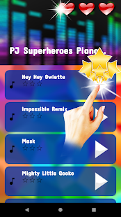 PJ Super Heroes Piano Tiles Masks Game 1.0 APK + Мод (Unlimited money) за Android