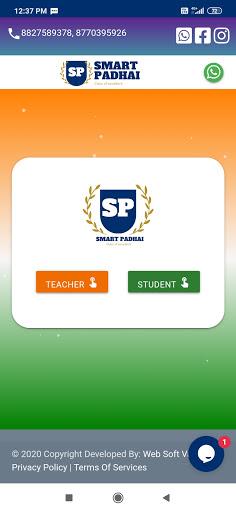 Android application Smart Padhai - Online Class an screenshort