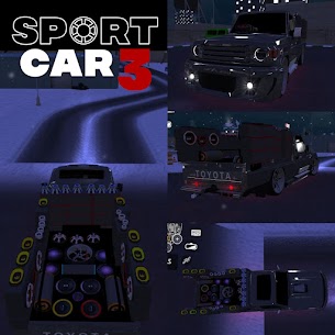 Sport car 3 MOD APK: Taxi & Police (Unlimited Gold/Money) 5