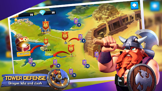 Tower defense:Idle and clash androidhappy screenshots 2