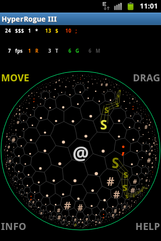 Android application HyperRogue Gold screenshort