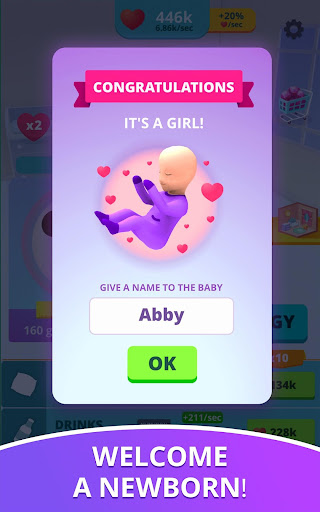 Baby & Mom - Pregnancy Idle 3D Simulator  screenshots 13