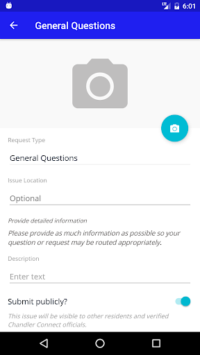 Chandler Connect Screen 3