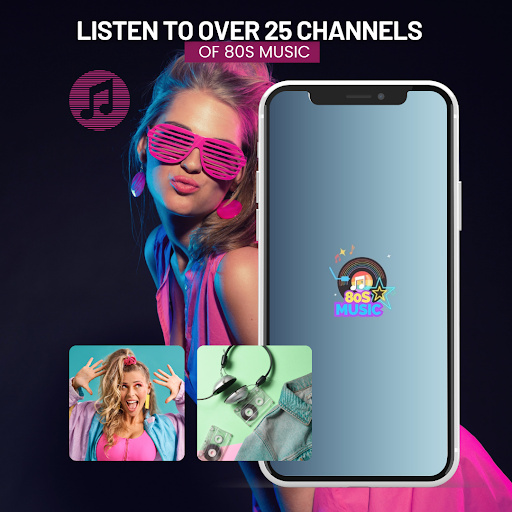 Screenshot of 80s Music App