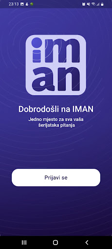 Android application IMAN screenshort