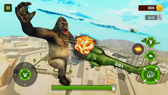 King Kong vs Godzilla Fighting
