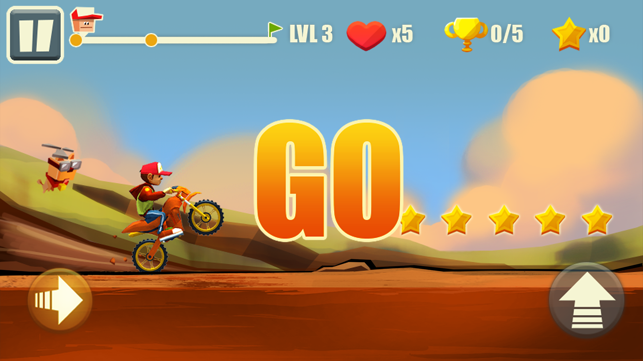 Android application Moto Extreme - Motor Rider screenshort